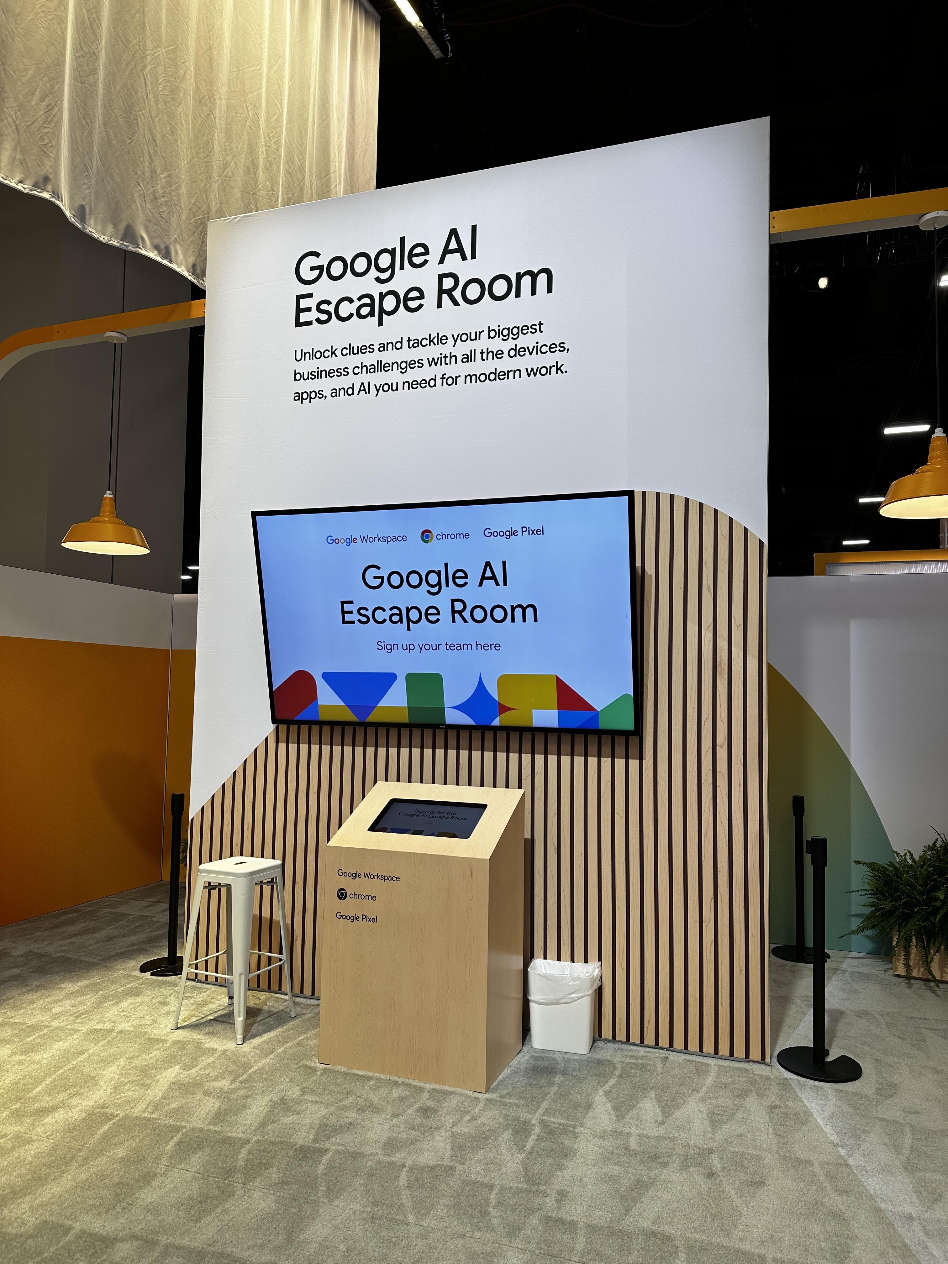 Google AI Escape Room